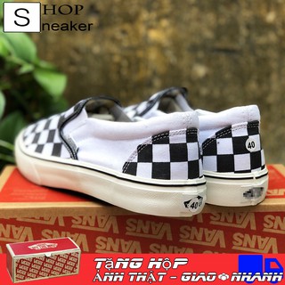 [Sale] Giày Thể Thao Lười Caro  Đủ Size