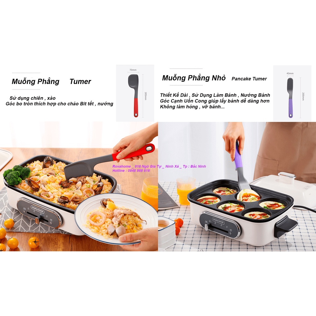 Morphy Richards MR1032 Bộ Dụng Cụ Nhà Bếp Silicone 07 Món / Sale 50%