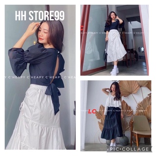 Chân váy dây rút nữ dài 3 tầng tiểu thư 🌸 đầm nữ ulzzang 2 lớp chất liệu voan cạp chun co giãn🌸 freeship🌸 sale