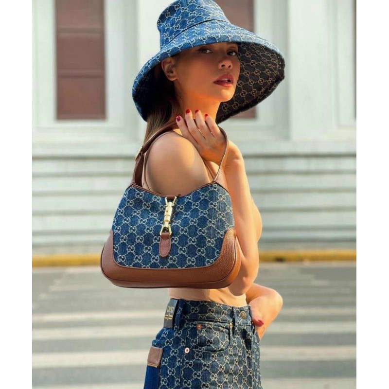 Túi xách kẹp nách size 18cm kèm dây đeo chéo fullbox