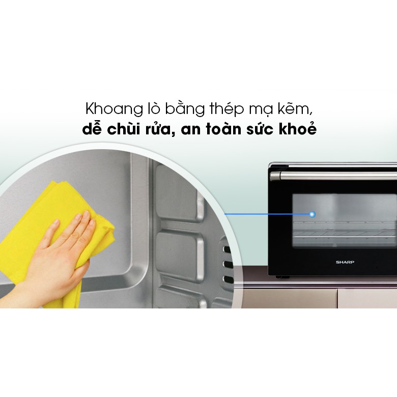 Lò nướng Sharp  EO-B46RCSV-BK 46 lít