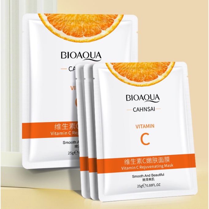 Mặt nạ vitamin C Bioaqua | WebRaoVat - webraovat.net.vn