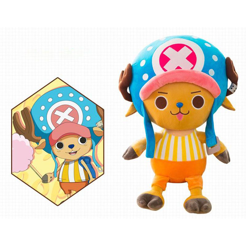 New 30cm Anime One Piece Chopper Luffy Plush Toy Chopper Luffy Red Uta Straw Hat Captain Stuffed Doll Anime Fans Kids Baby Birthday Gifts Home Decorative Pillows