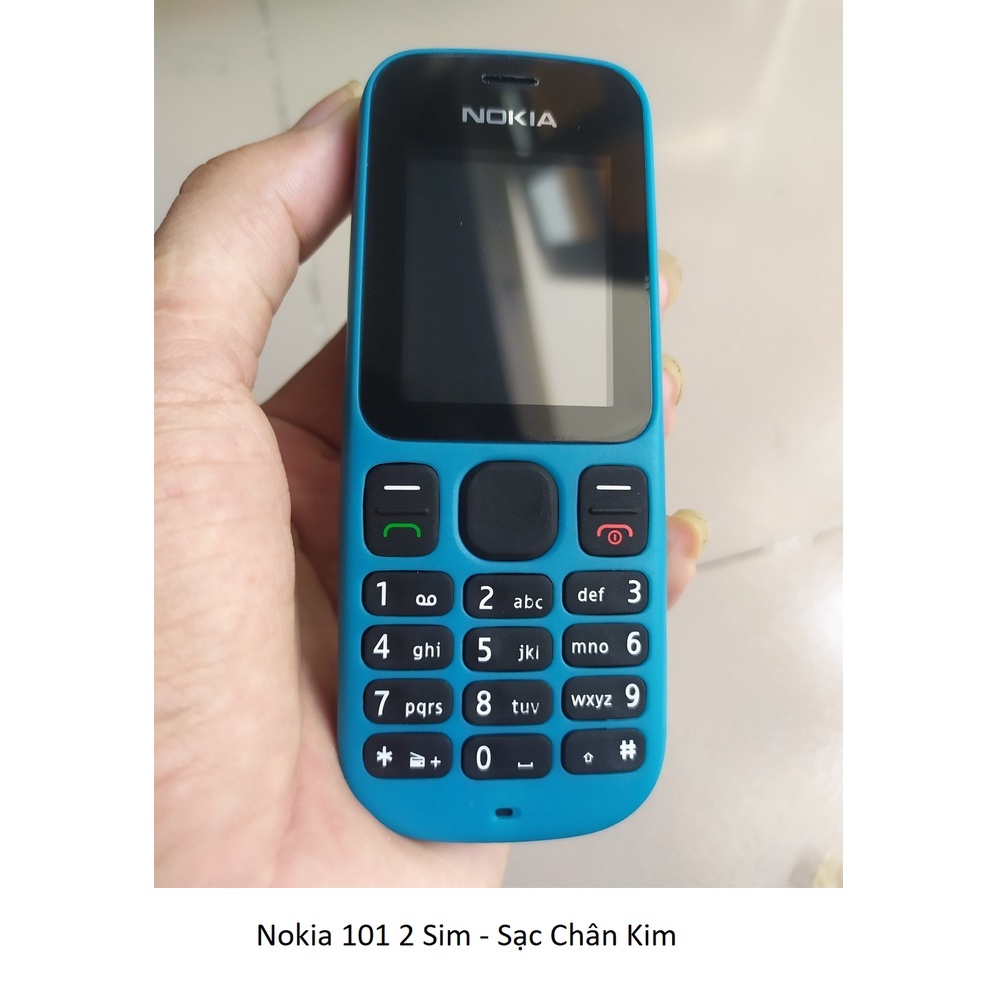 Điện Thoại Nokia 101, Nokia 105 - Máy 2 Sim 2 Sóng Máy Zin Đủ Phụ Kiện Pin Sạc