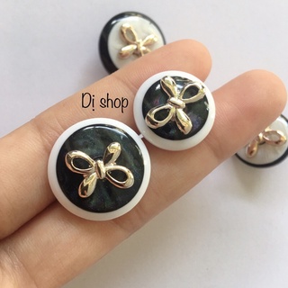 set 10 NÚT KIỂU VEST HÌNH NƠ CÓ 2 size