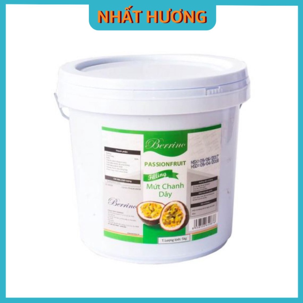 Mứt Berrino Chanh Dây Xô (5kg)