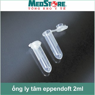 Combo 100 ống ly tâm Eppendorf các size 1,5ml, 2ml