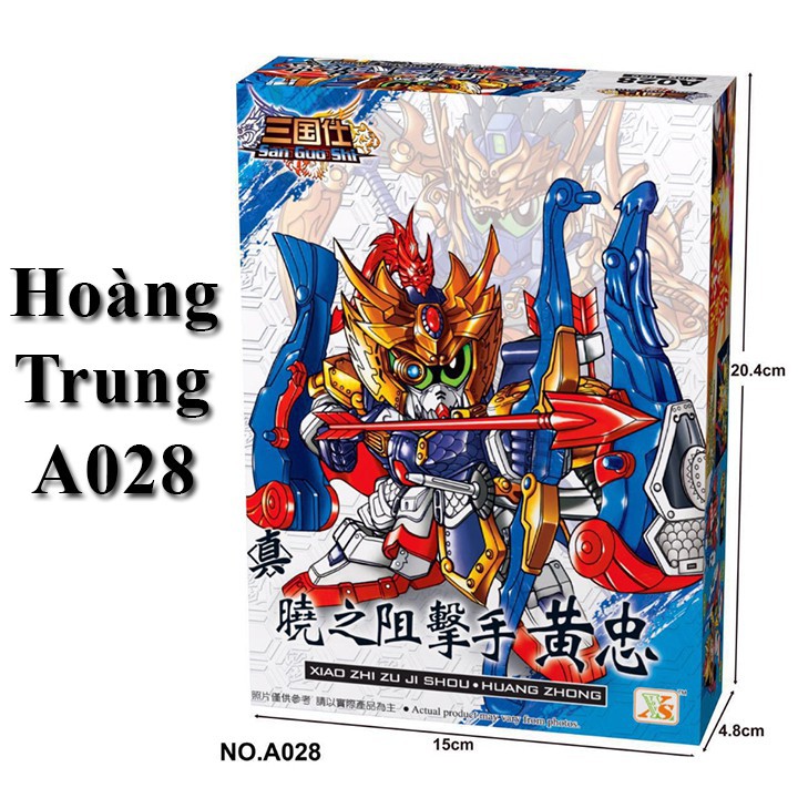 Đồ chơi lắp ráp SD/BB Gundam A028 Hoàng Trung - Gundam Tam Quốc