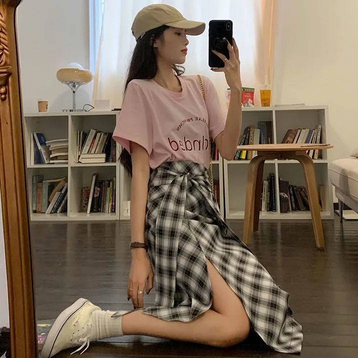 Bộ Váy Dáng Rộng Phong Cách Nhật Hàn Mới Dành Cho Nữ S2021 | BigBuy360 - bigbuy360.vn