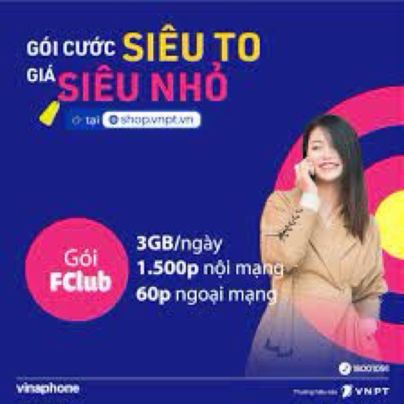 gói fclub 12T của vinaphone