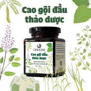 Cao Gội Đầu Bồ Kết Thảo Dược Thiên Nhiên One4One - Giúp Tóc Khỏe, Ngăn Rụng - 120gr