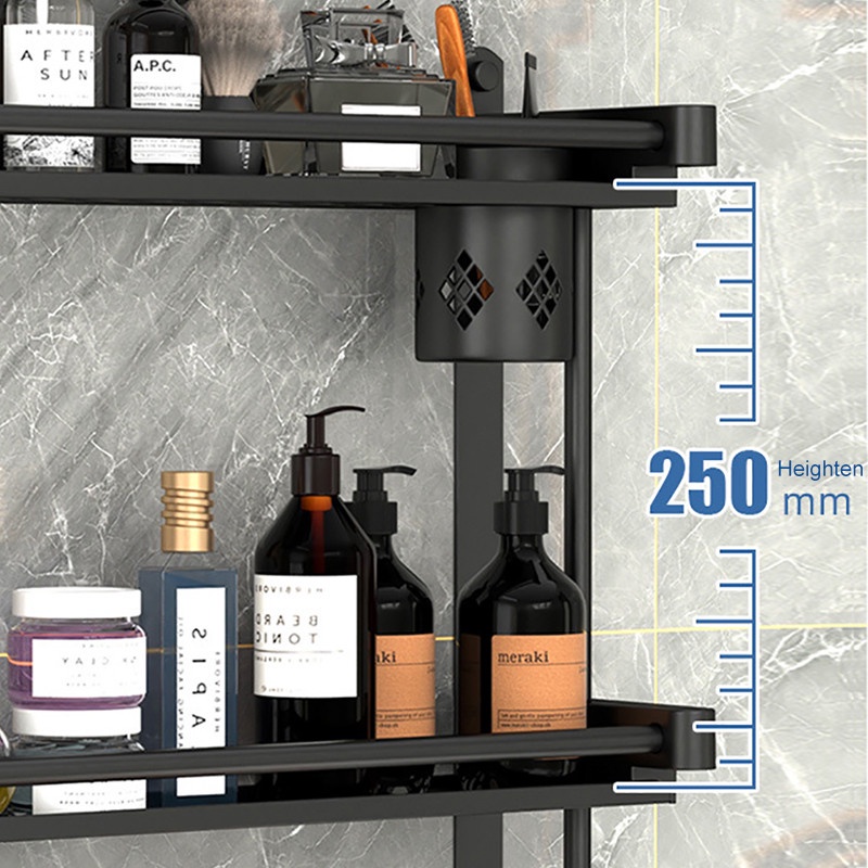 Giá Đỡ Bàn Chải Đánh Răng/ Cốc Đánh Răng Bằng Thép Không Gỉ Tiện Dụng Cho Nhà Tắm/ Gia Đình