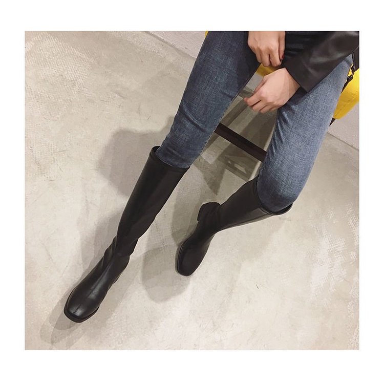 Giày Boot Cổ Cao Đế Cao ThờI Trang Cho Nữ Size 35-42