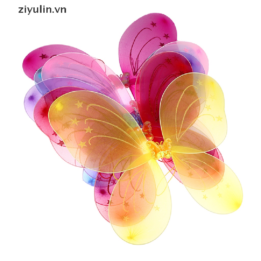 Set 3 Đôi Cánh Bướm Hóa Trang Công Chúa Cho Bé Gái