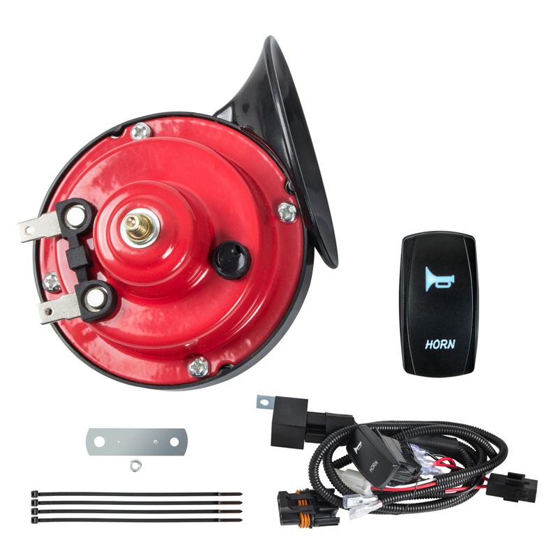 Còi Xe 12V Kèm Công Tắc Khởi Động Cho Polaris RZR 800 XP Ranger Can-Am Maverick X3