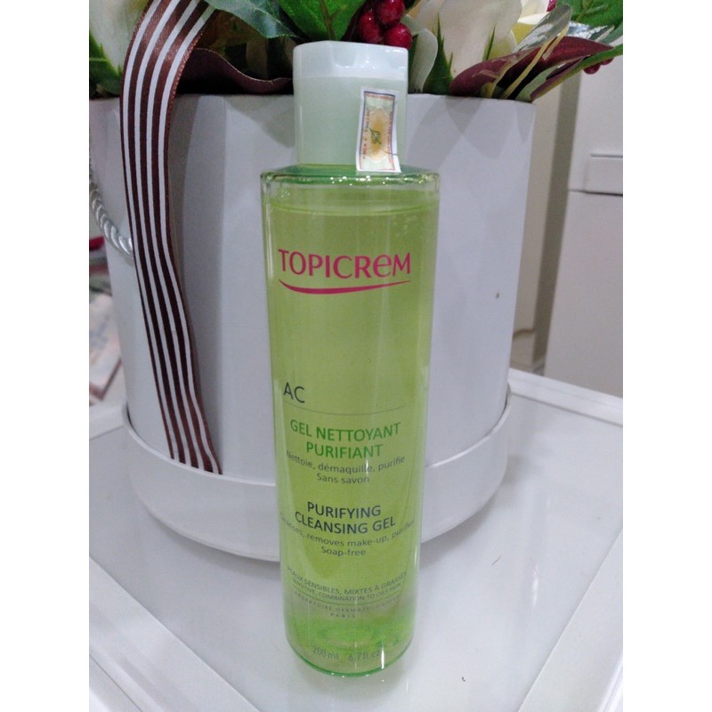 Sữa rửa mặt Topicrem AC Purifying Cleansing Gel 200ml