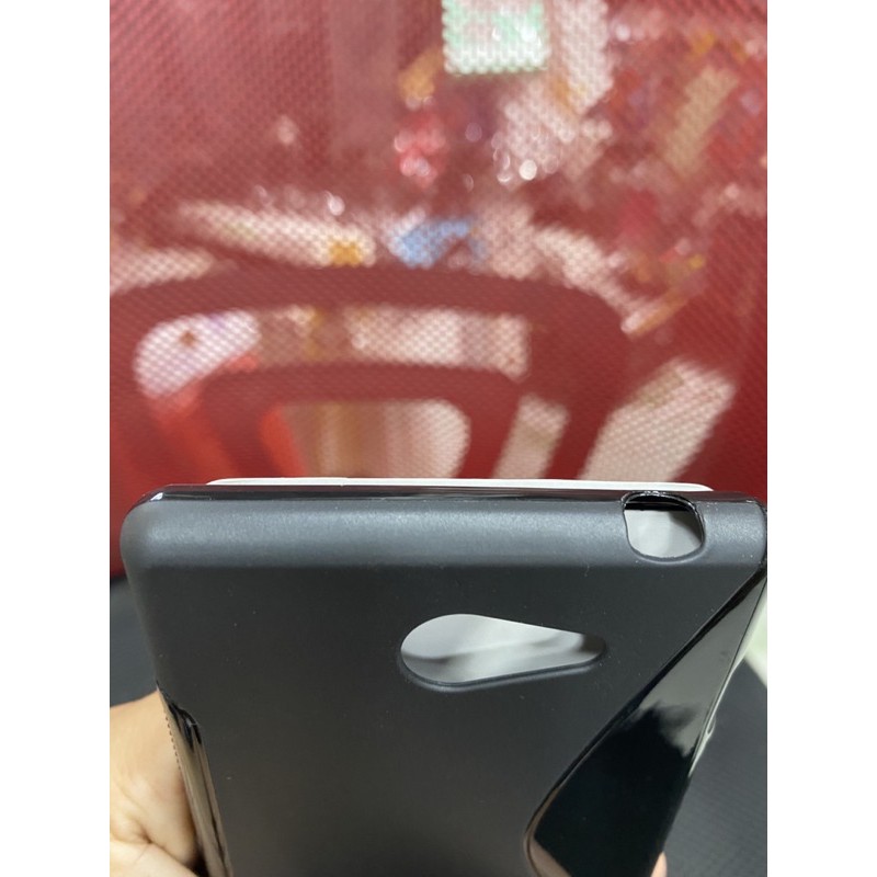 Ốp Sony M2 dẻo đen cty