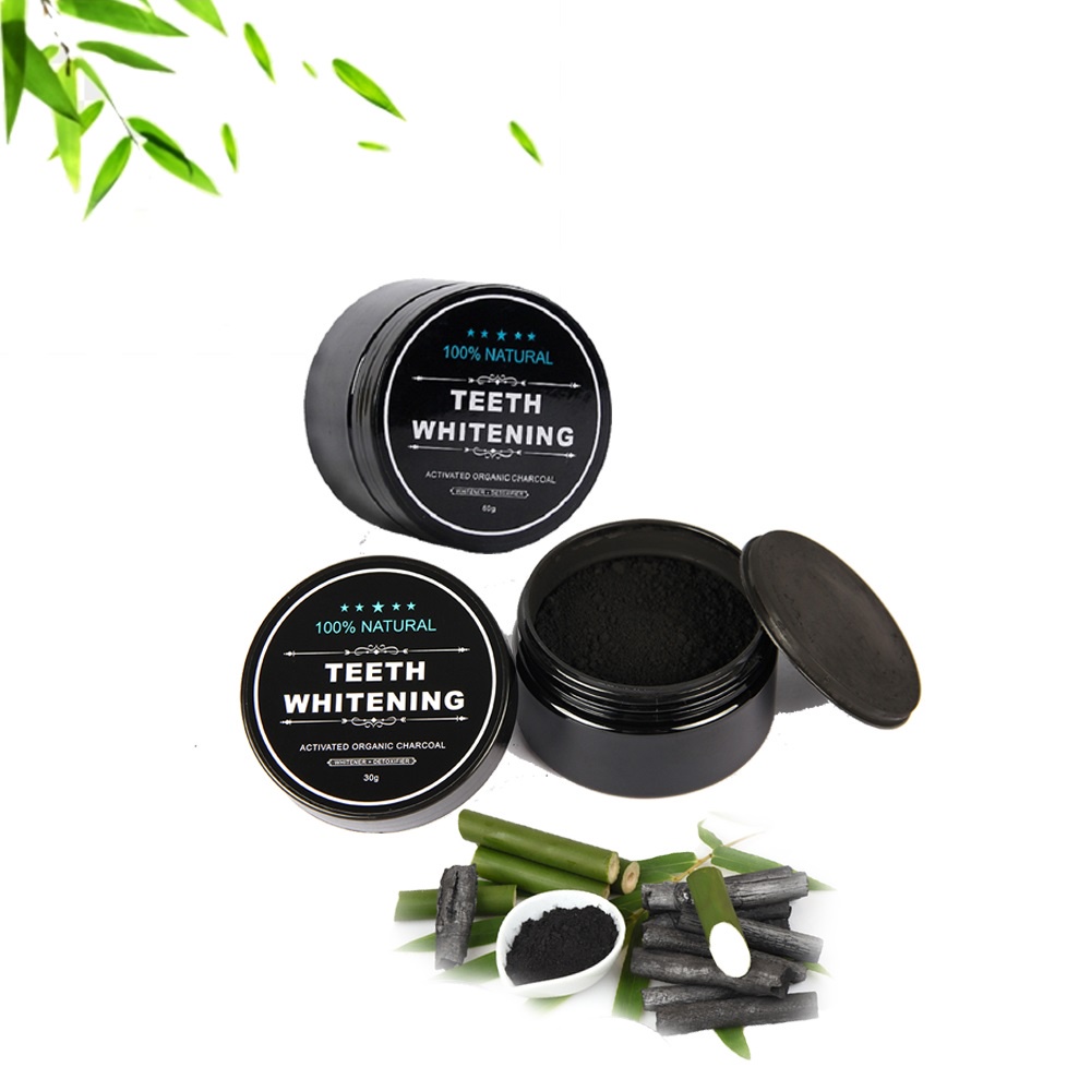 Bột Đánh Trắng Răng Than Hoạt Tính TEETH WHITENING  - Cao Cấp