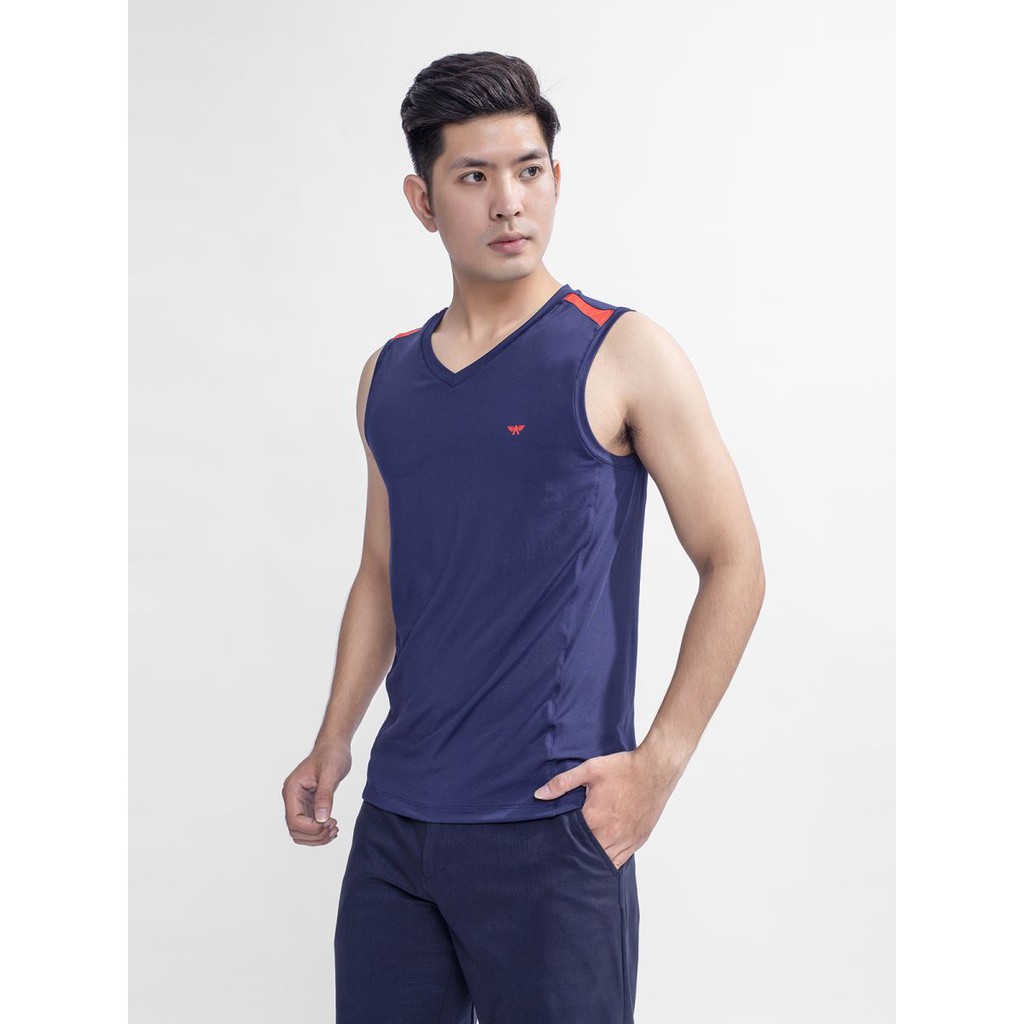 Áo tank top khỏe khoắn với phần may đắp vai trang trí, màu sắc đa dạng  ARISTINO - ATT015S9