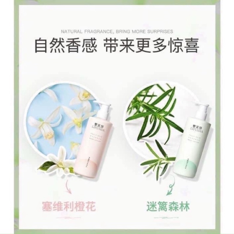 Sữa Dưỡng Thể Lifusha 300gam