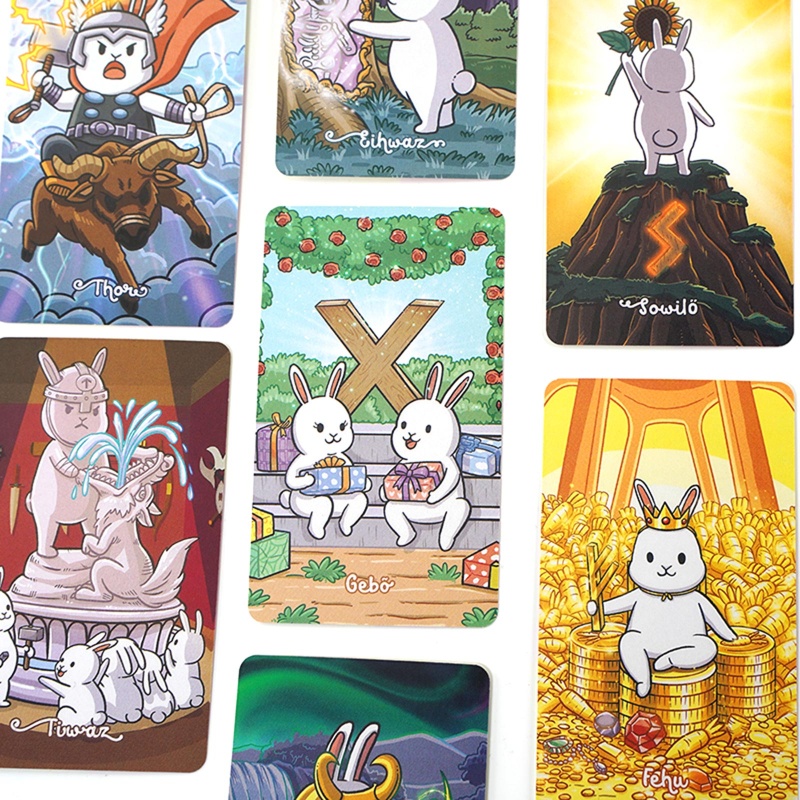 Bộ Bài Tarot-Cards Tiêu Chuẩn Kết Nối Với Joy- Life Cho Người Mới Bắt Đầu