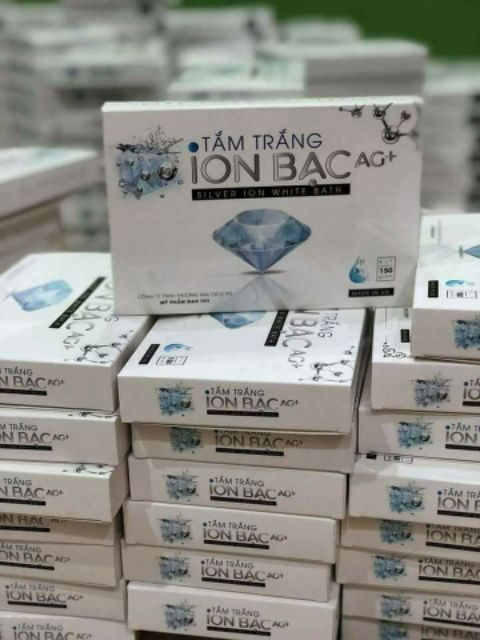 Tắm trắng ion bạc