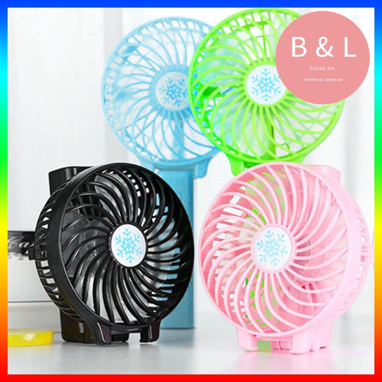 MINI FAN Quạt Mini Cầm Tay Có Cổng Sạc Usb Dùng Khi Đi Du Lịch