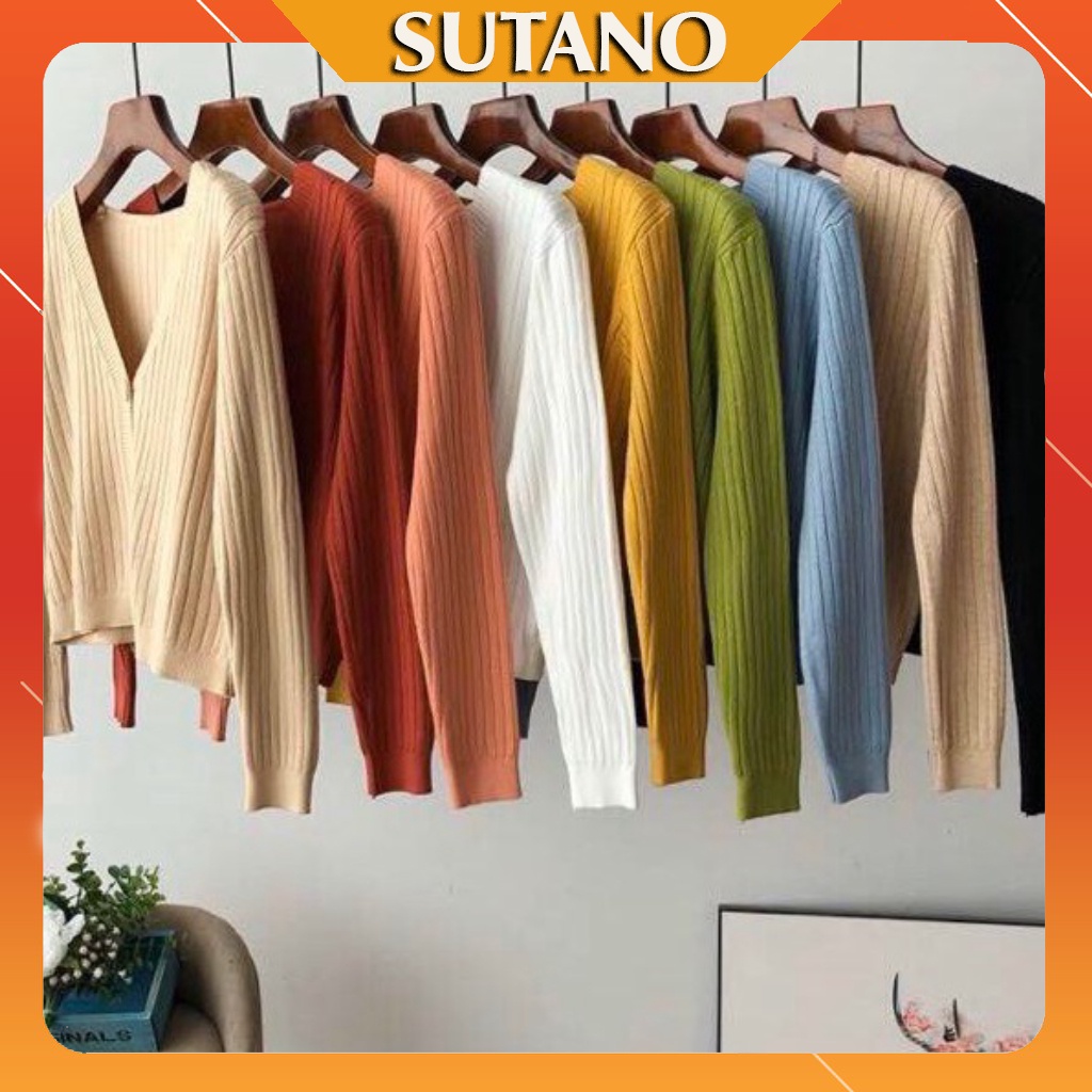 Áo Cadigan, Áo Len Nữ Hè Thu đông Chất Motoghi Hàng Quảng Châu A480 SUTANO | BigBuy360 - bigbuy360.vn