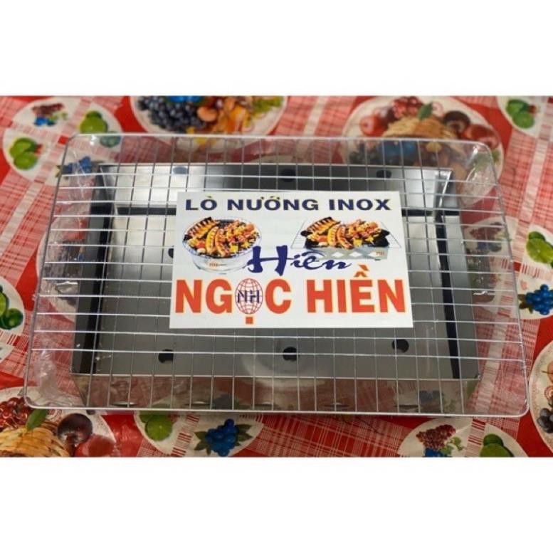 Lò Nướng Than Ngọc Hiền Chất Liệu Inox Cao Cấp.