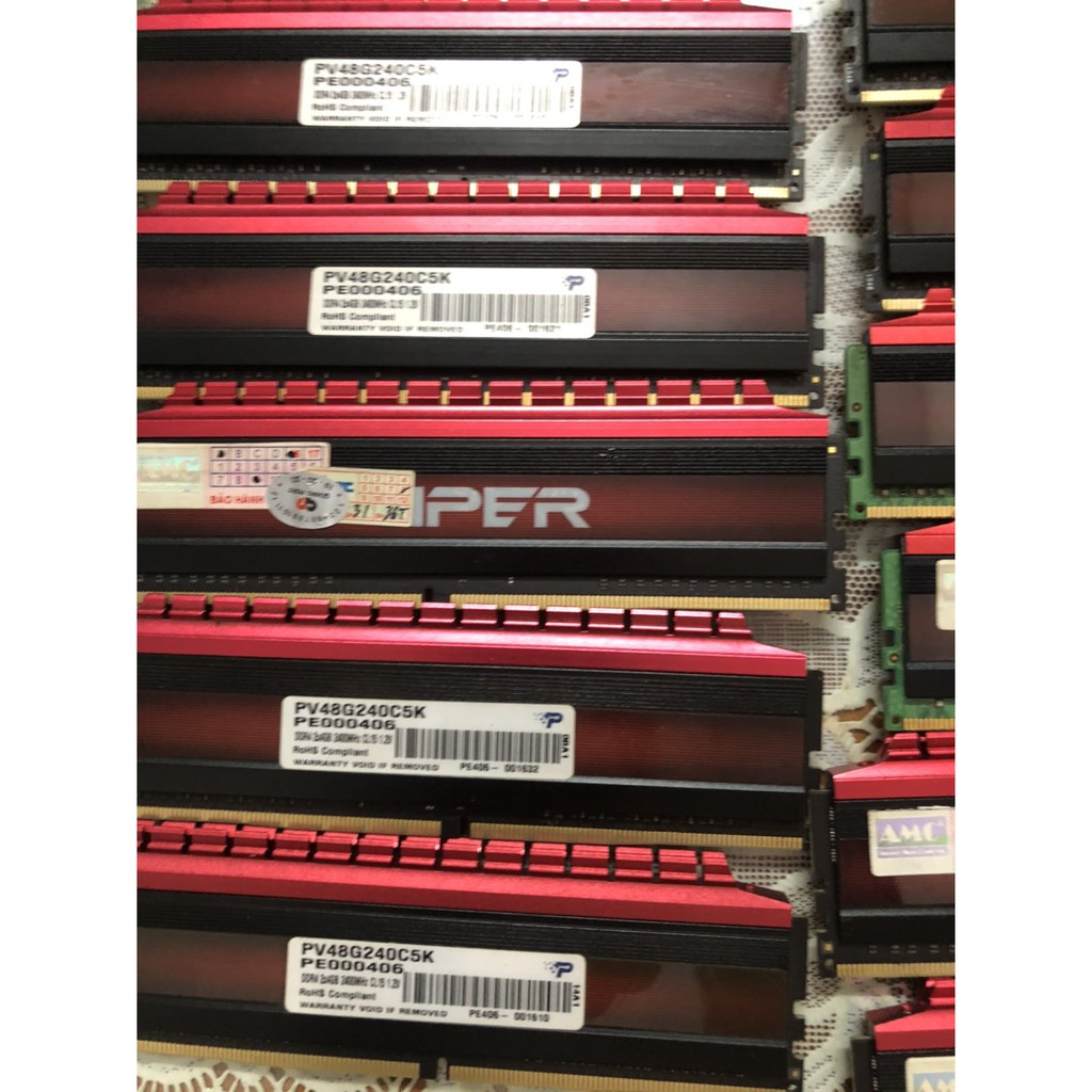 Ram 4G-DDR4-2400 Viper Tản Nhiệt Hàng Chính Hãng không kén main | BigBuy360 - bigbuy360.vn