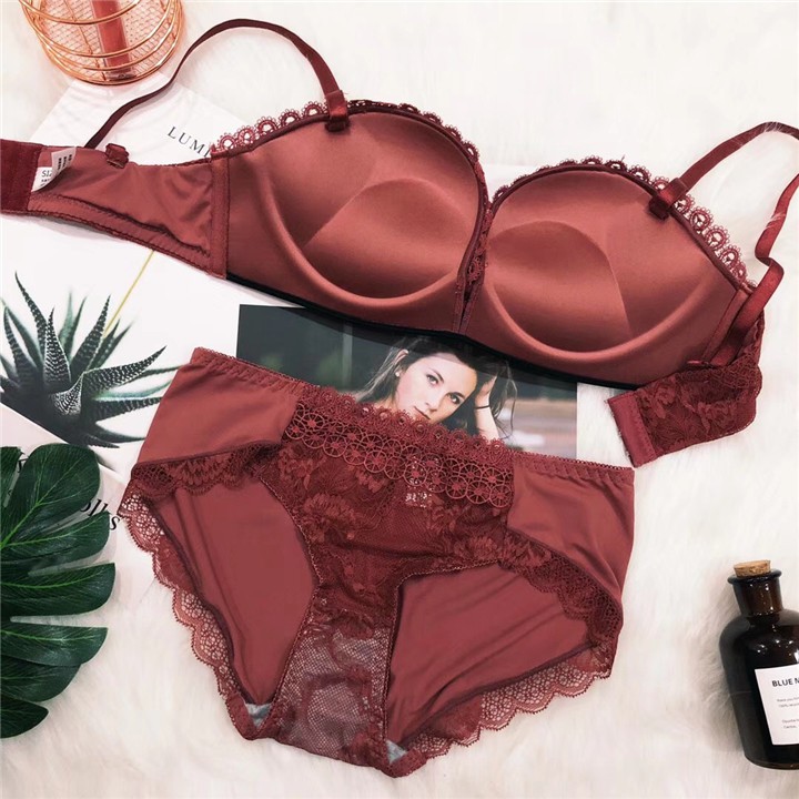 Bộ lót nâng ngực tạo khe siêu đẩy ❣️[FREESHIP]❣️ Áo ngực đúc su mút kép 3cm tạo khe quyến rũ | BigBuy360 - bigbuy360.vn