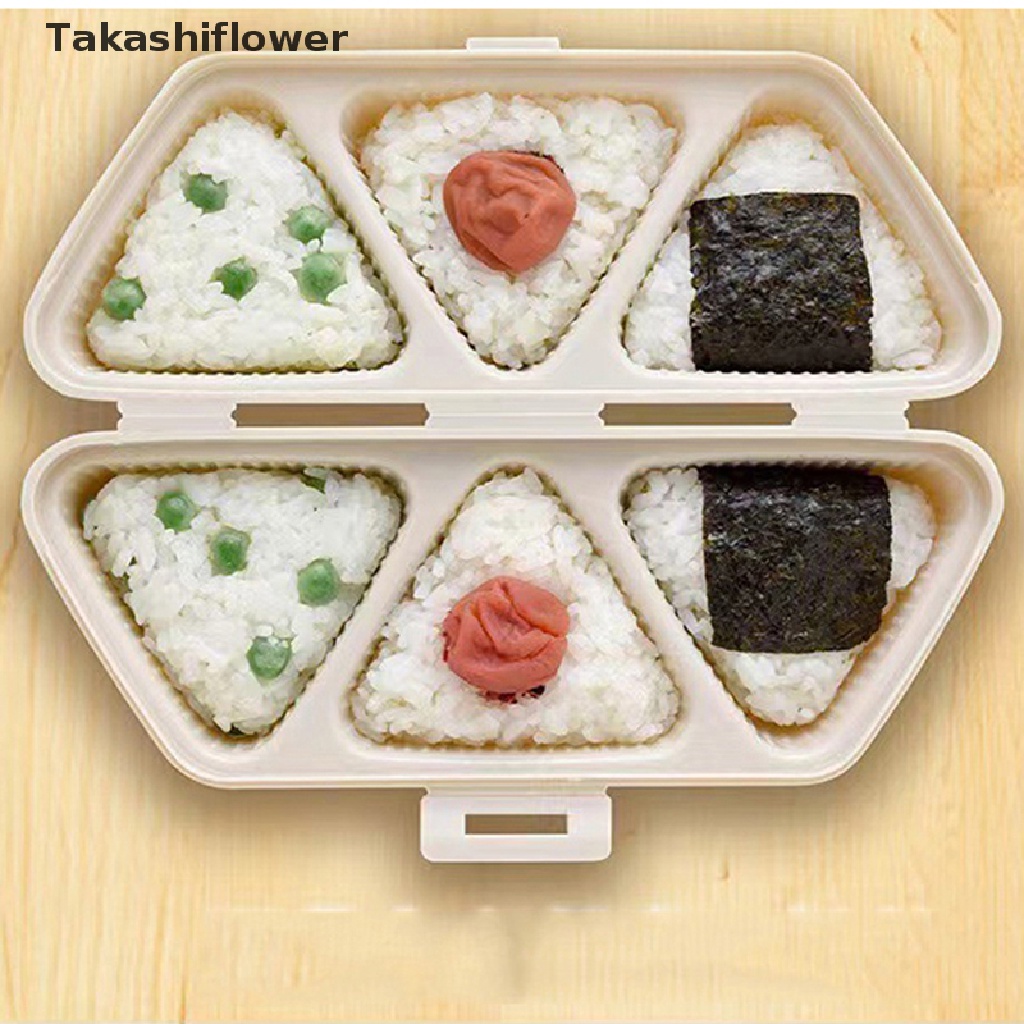 Khuôn Tam Giác Làm Cơm Nắm Sushi Tiện Dụng