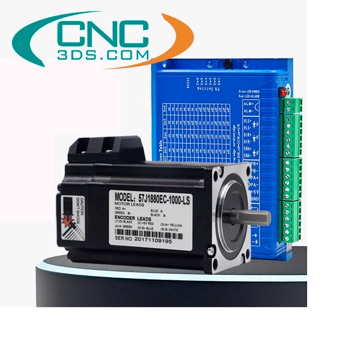 ĐỘNG CƠ SERVO JMC 2.2NM DRIVER 2HSS57 VÀ 57J1880EC-1000