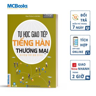 Sách Tự Học Giao Tiếp Tiếng Hàn Thương Mại Học Kèm App Online