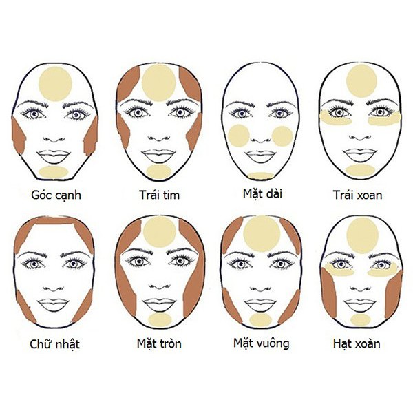 Bảng Tạo Khối Và Highlight CITY COLOR Contour Effects