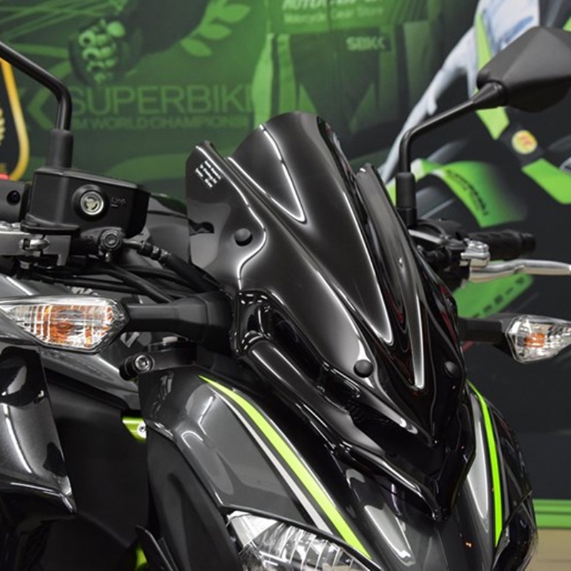 Phụ kiện xe máy Kính chắn gió Kính chắn gió Bộ nhôm làm lệch hướng Nắp che phủ phù hợp cho KAWASAKI Z900 Z-900 2017 2018 2019 kawasaki z 900 17-19