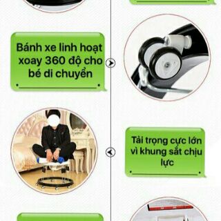 Xe tròn tập đi hàng đẹp