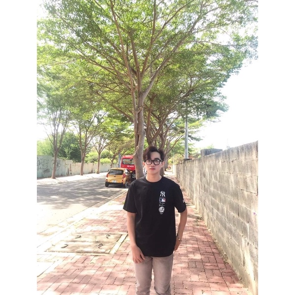 Áo thun MLB, áo thun form rộng tay lỡ. Chất cotton dày dặn, thấm hút mồ hôi