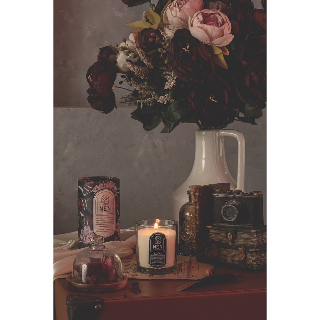 Nến Thơm NEN Soul Love - Ngọt Thơm Vị Dứa Kiwi 210g