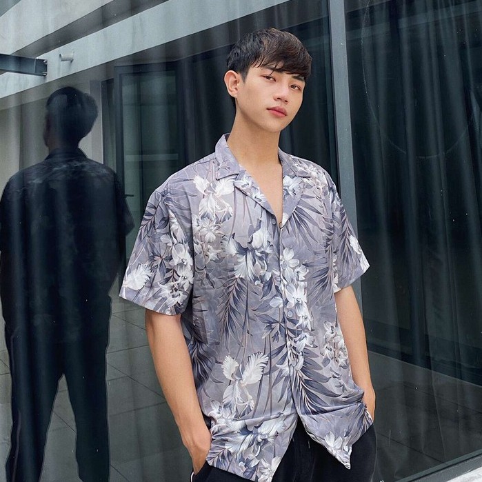 Áo Sơ Mi Nam Tay Ngắn Họa Tiết ORCHID PALM-POLYS | Form Suông, Trẻ Trung, Phong Cách, Cá Tính, Thoáng Mát. | BigBuy360 - bigbuy360.vn