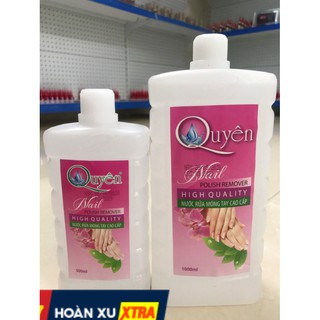Nước rửa móng axeton chai 500-1000ml