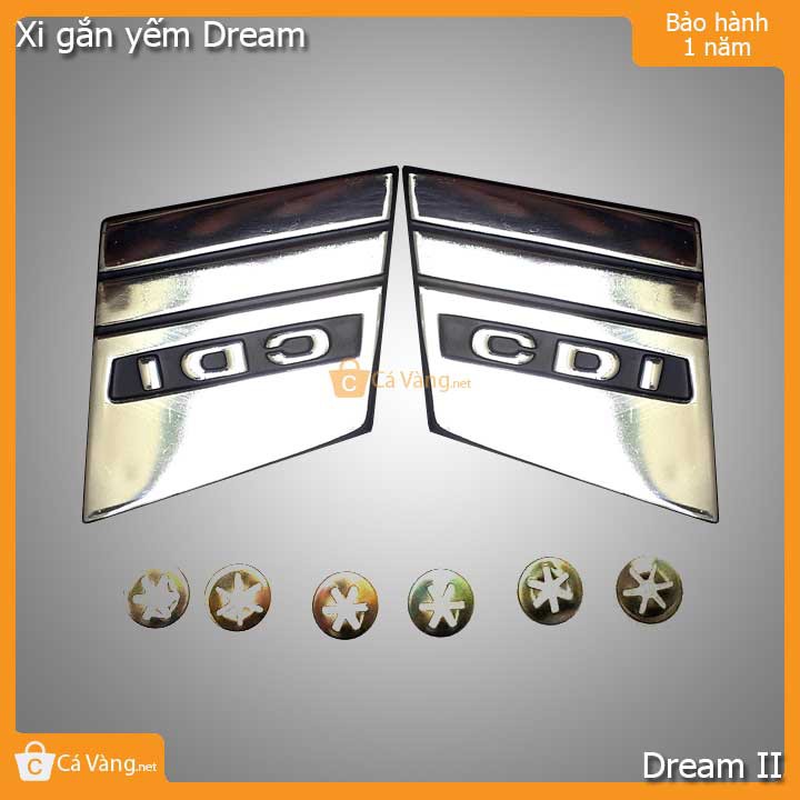 Logo CDI gắn yếm Dream II Thái - loại đẹp như zin, giá rẻ