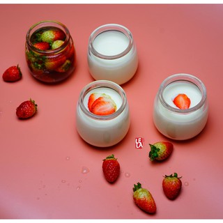 Hũ thủy tinh sữa chua béo 200ml/hũ làm sữa chua