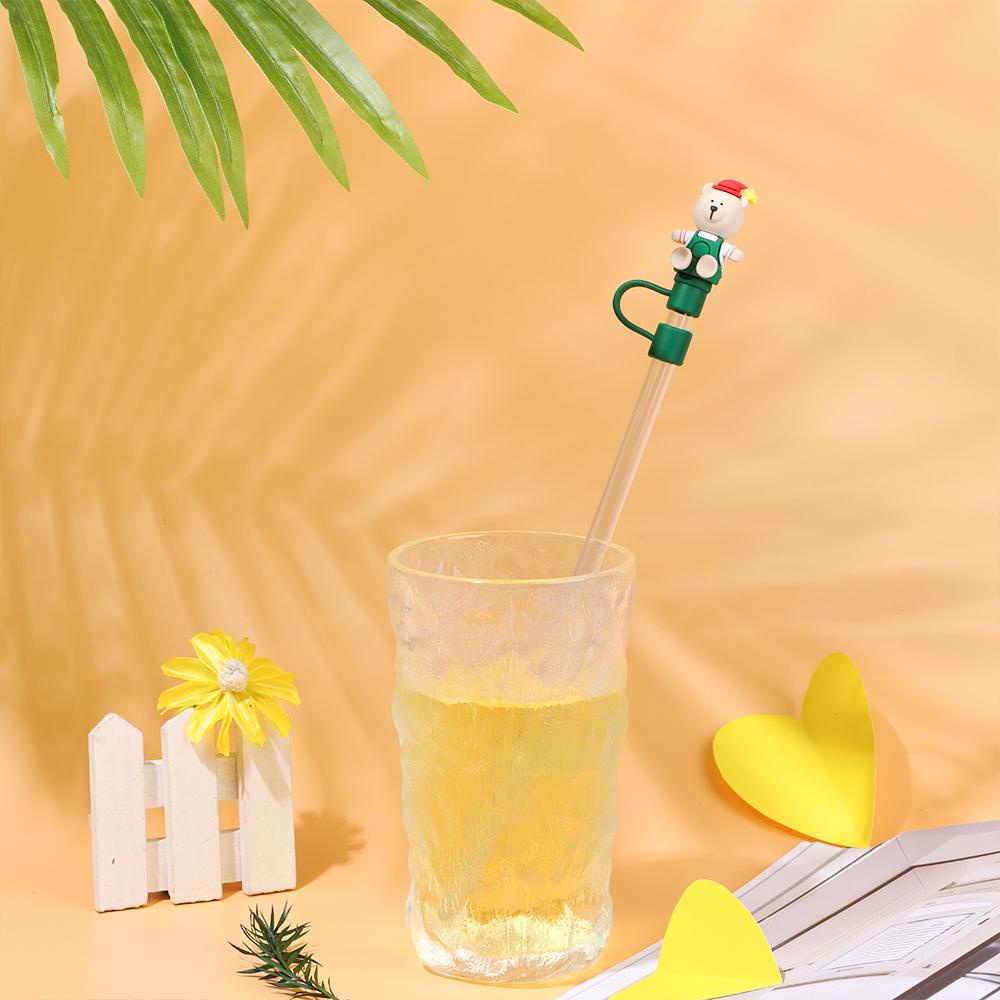 Vỏ Bọc Ống Hút Bằng Silicon Chống Bụi Chống Văng Có Thể Tái Sử Dụng Cho SHOUKEY