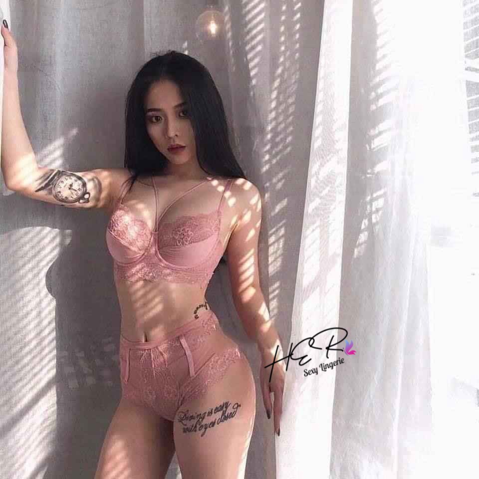 Bộ Đồ Lót Ren Lưới V.I.C Có Gọng Không Đệm Siêu Mỏng Aqua Exotic S078 | BigBuy360 - bigbuy360.vn