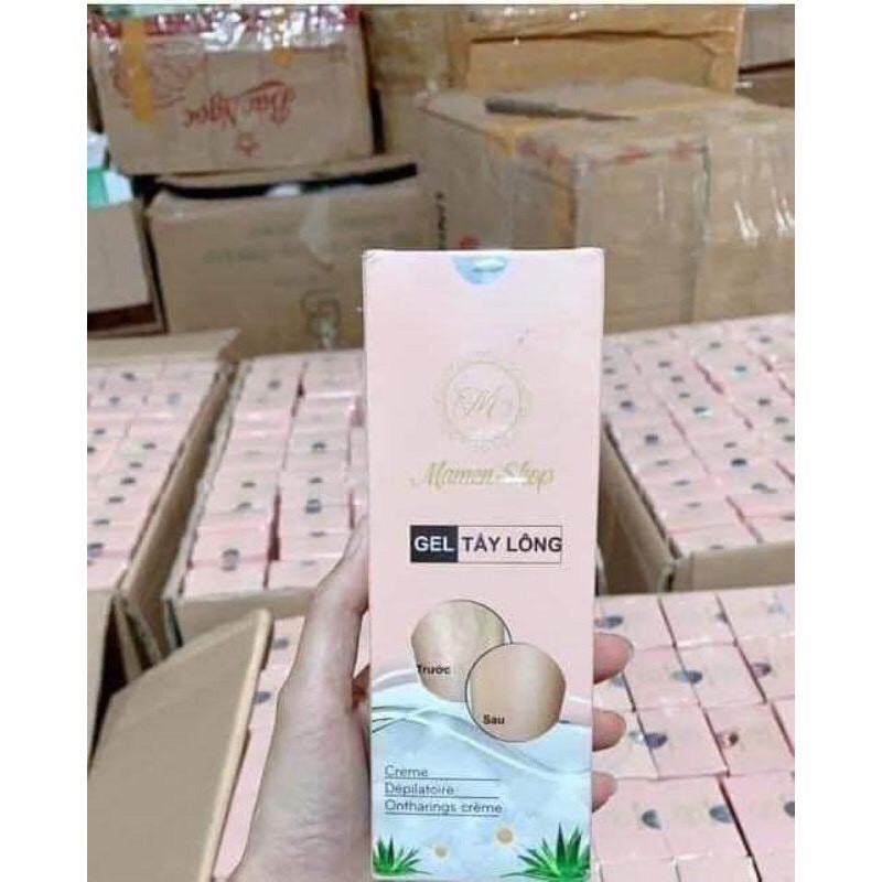 KEM TẨY LÔNG 💖💖 DƯỠNG DA VĨNH VIỄN MAMEN SHOP 120 ML( hàng chuẩn)