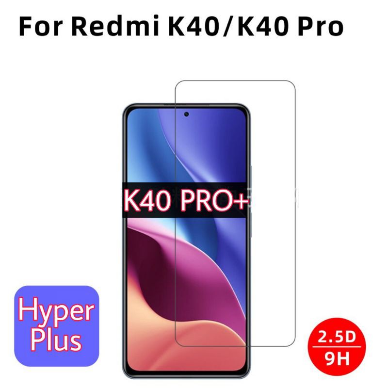 Cường lực hyper+ cho Redmi K40 Pro K40pro K40Pro+ Poco f3 chính hãng vát 2,5D