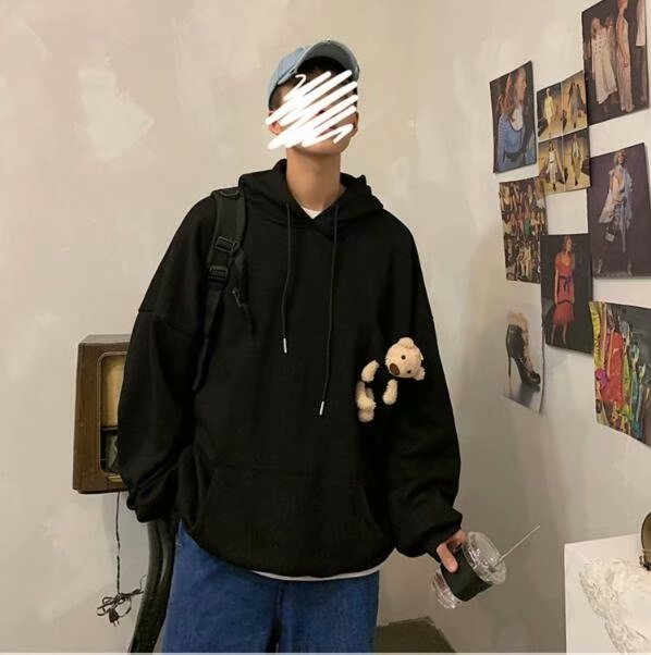 Áo Hoodie Thể Thao Phong Cách Hàn Quốc Cho Nam (3 Màu)