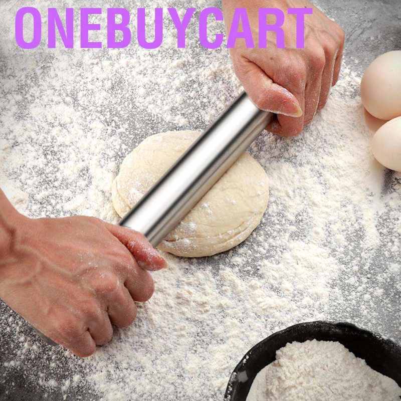 Cây Lăn Bột Chống Dính Bằng Thép Không Gỉ