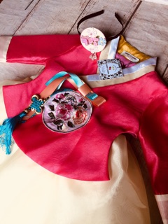 Hanbok kèm bờm dây treo